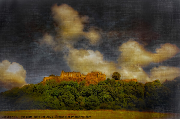 Stirling Castle Picture Board by Tylie Duff Photo Art