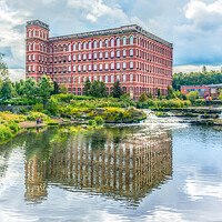 Buy canvas prints of The Anchor Mill in Paisley by Tylie Duff Photo Art