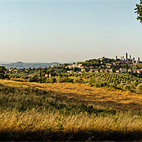 Buy canvas prints of San Gimignano by Philip Teale
