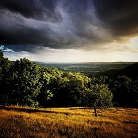 Buy canvas prints of Moody sky, Correze, France by Philip Teale