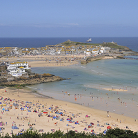 Buy canvas prints of  Summer, St Ives by Brian Pierce