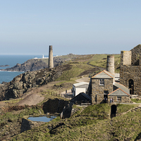 Buy canvas prints of  Levant Mine, Pendeen, West Cornwall by Brian Pierce