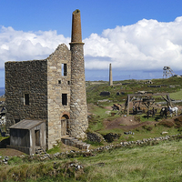 Buy canvas prints of  West Wheal Owles, Botallack, Cornwall  by Brian Pierce