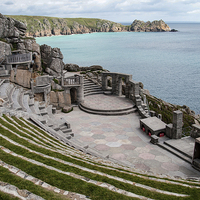 Buy canvas prints of  Minack Theatre, Porthcurno, Cornwall by Brian Pierce
