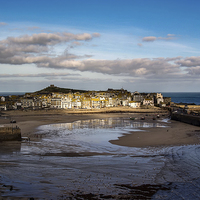 Buy canvas prints of  St Ives Harbour, Cornwall by Brian Pierce