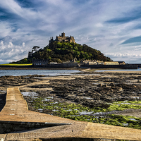 Buy canvas prints of  St Michael's Mount, Cornwall by Brian Pierce