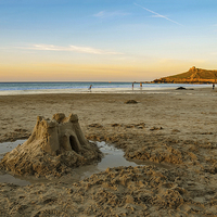 Buy canvas prints of The End of the Day, St Ives, Cornwall by Brian Pierce