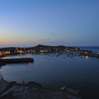 Buy canvas prints of Twilight St Ives, Cornwall by Brian Pierce