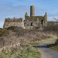 Buy canvas prints of South Wheal Frances, Great Flat Lode, Cornwall by Brian Pierce
