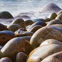 Buy canvas prints of Rocks. Porth Nanven by Brian Pierce
