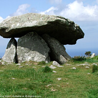 Buy canvas prints of Chun Quoit, West Penwith, Cornwall by Brian Pierce
