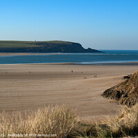 Buy canvas prints of River Camel, Doom Bar and Stepper Point by Brian Pierce