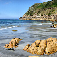 Buy canvas prints of Porth Nanven, Cornwall by Brian Pierce