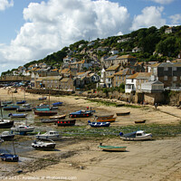Buy canvas prints of Mousehole Harbour, Cornwall by Brian Pierce