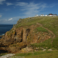 Buy canvas prints of Lands End, Cornwall by Brian Pierce