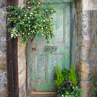 Buy canvas prints of The Green Door by Brian Pierce
