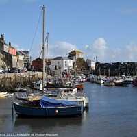 Buy canvas prints of Mevagissey, Cornwall by Brian Pierce