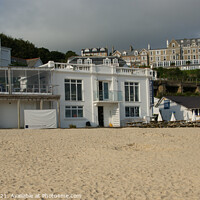 Buy canvas prints of Porthminster Cafe, St Ives, Cornwall by Brian Pierce