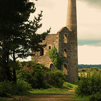 Buy canvas prints of Ale and Cakes Engine House, United Downs, Cornwall by Brian Pierce