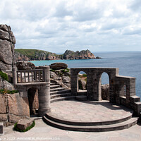 Buy canvas prints of Minack Theatre, Porthcurno, Cornwall  by Brian Pierce