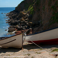 Buy canvas prints of The Slipway at Porthgwarra, West Cornwall by Brian Pierce