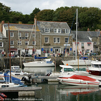 Buy canvas prints of Padstow Harbour by Brian Pierce