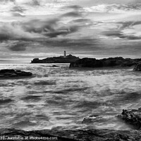 Buy canvas prints of Godrevy Lighthouse, Gwithian, Hayle, Cornwall (Mon by Brian Pierce