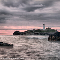 Buy canvas prints of Godrevy Lighthouse, Gwithian, Hayle, Cornwall by Brian Pierce