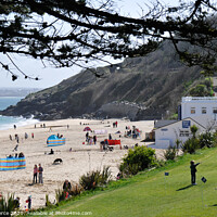 Buy canvas prints of Porthminster Beach, St Ives, Cornwall by Brian Pierce