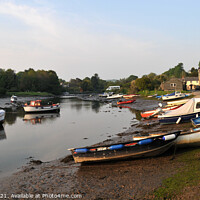 Buy canvas prints of The river at Lerryn, Cornwall by Brian Pierce