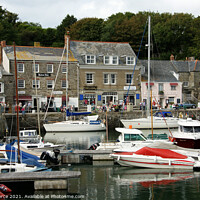 Buy canvas prints of Padstow Harbour, North Cornwall by Brian Pierce