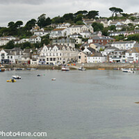 Buy canvas prints of St Mawes, Panorama, Cornwall by Brian Pierce