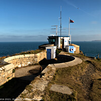 Buy canvas prints of Coastwatch Station, The Island, St Ives, Cornwall by Brian Pierce