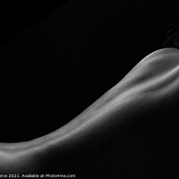 Buy canvas prints of Bodyscape - Fine Art Nude by Brian Pierce