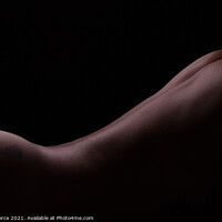 Buy canvas prints of Bodyscape - Fine Art Nude by Brian Pierce
