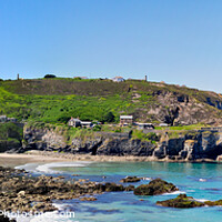 Buy canvas prints of St Agnes, Cornwall Panorama  by Brian Pierce