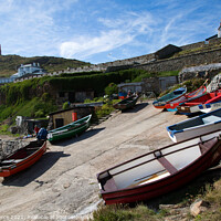 Buy canvas prints of Priest's Cove, Cape Cornwall by Brian Pierce