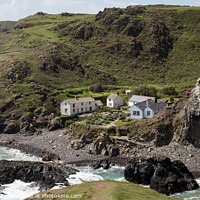 Buy canvas prints of Kynance Cove from the South West Coast Footpath, C by Brian Pierce