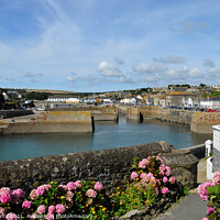 Buy canvas prints of Porthleven Harbour, Cornwall  by Brian Pierce