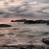 Buy canvas prints of Godrevy Lighthouse, Cornwall  by Brian Pierce