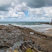 Buy canvas prints of Cheackington Haven, Cornwall by Brian Pierce