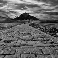 Buy canvas prints of St Michael's Mount and Causeway, Cornwall  by Brian Pierce