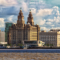 Buy canvas prints of Liverpool Waterfront by Brian Pierce