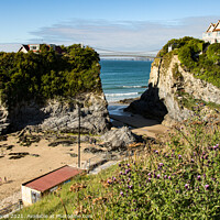 Buy canvas prints of House on the Rock, Newquay by Brian Pierce
