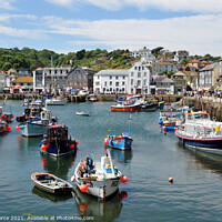 Buy canvas prints of Mevagissey Harbour, Cornwall by Brian Pierce