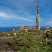 Buy canvas prints of The Compressor House, Levant Mine, Cornwall by Brian Pierce