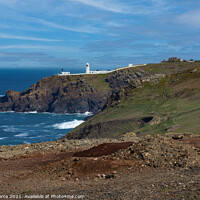 Buy canvas prints of A view towards Pendeen Watch by Brian Pierce