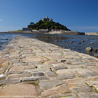 Buy canvas prints of St Michael's Mount and Causeway by Brian Pierce