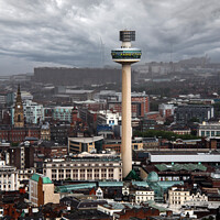 Buy canvas prints of Radio City Tower, Liverpool by Brian Pierce