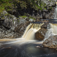 Buy canvas prints of  Falls of Tarf by Aaron Casey